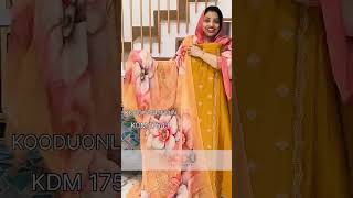 Restocked…Price:1590+Shipping…Unstitched Suits…No Return…Koodu By Rilsha Ilya…For Booking:6282154708