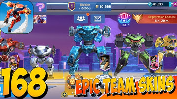 Mech Arena - Gameplay Walkthrough Part 168 - EPIC TEAM Skins👹🔥OMG!(iOS,Android)