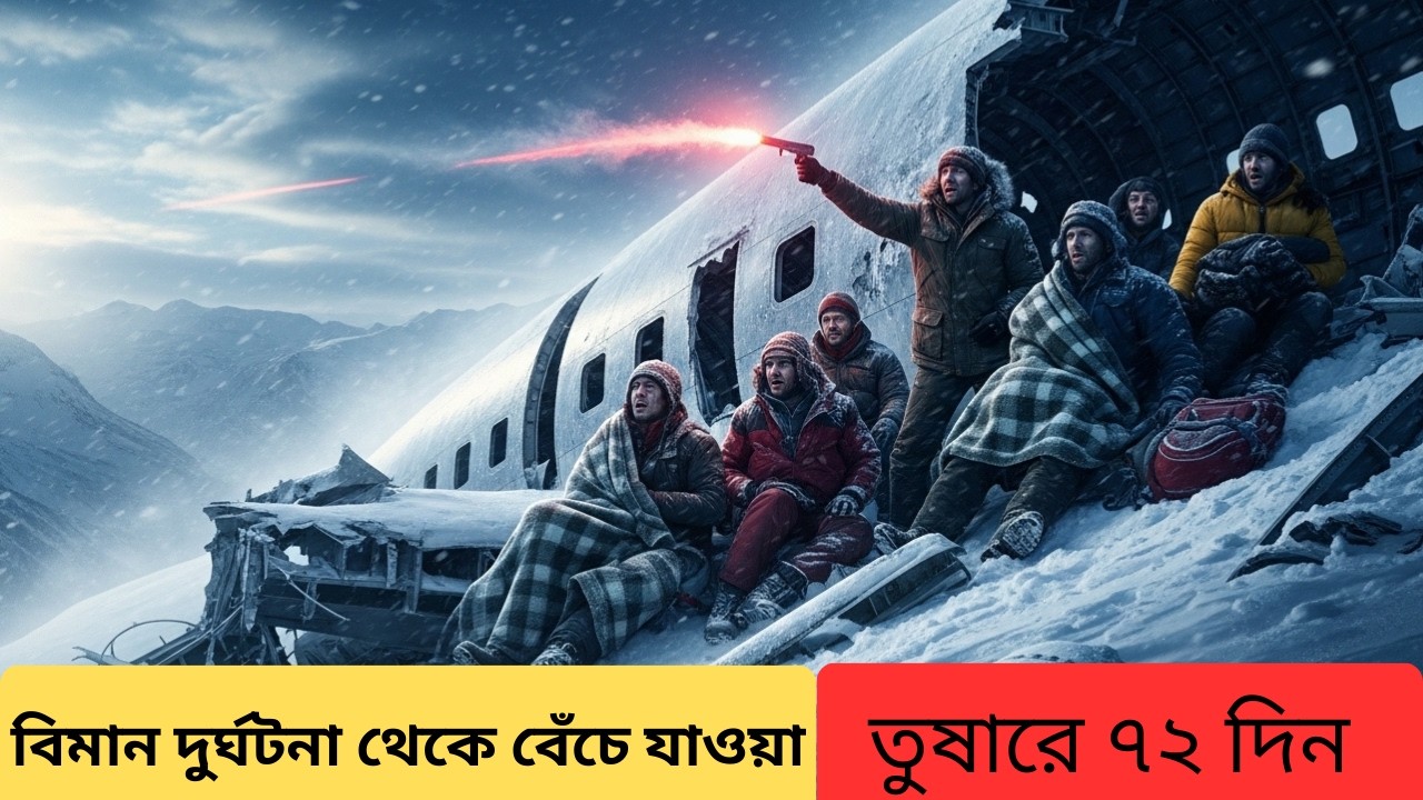 Society of the Snow Explained in Bangla | Andes Plane Crash True Story | Survival Horror Movie