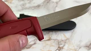 Дешевый и рабочий нож - сделано в Швеции! недорогой нож Morakniv basic 511. Лучший за свою цену!