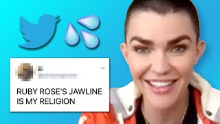 Ruby Rose Reads Thirst Tweets