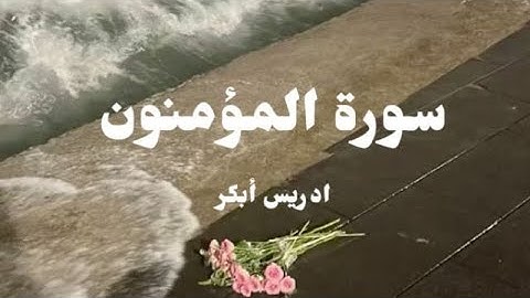 سورة المؤمنون تلاوة هادئة | ادريس أبكر