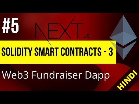 Web3.0 Solidity Smart Contracts #3 (Hindi) #5 Fundraiser Dapp #polygon