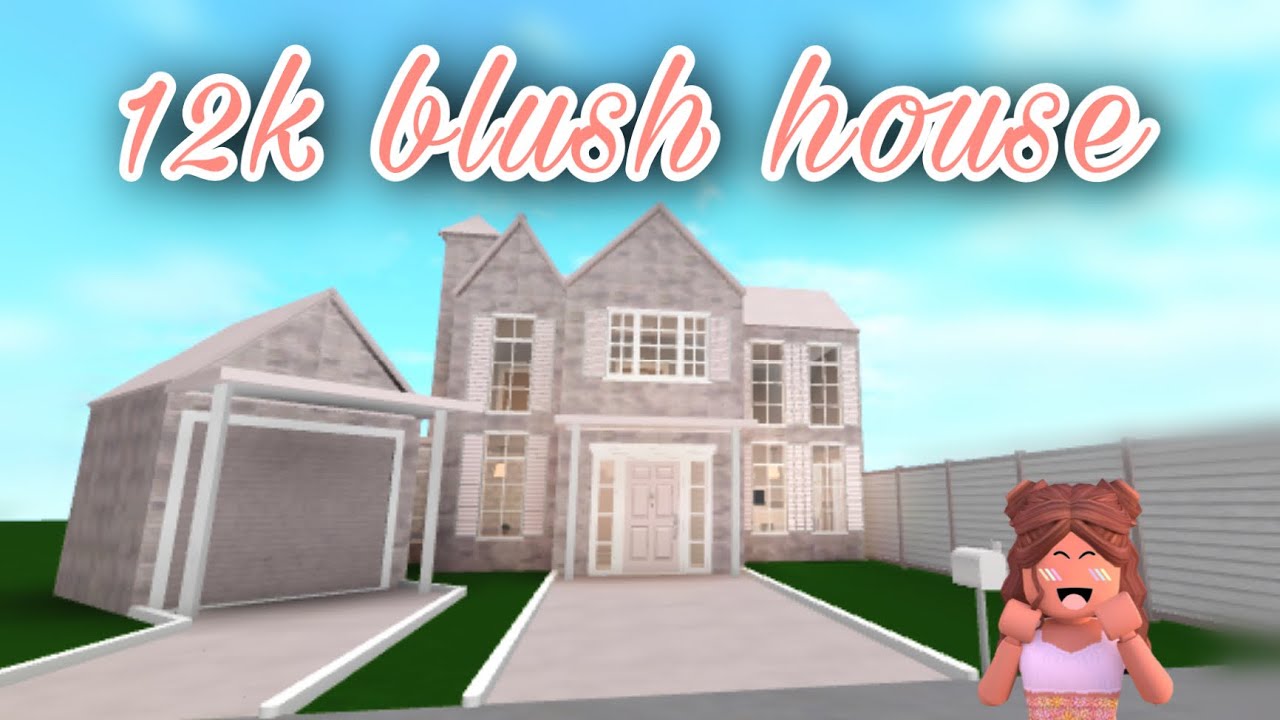 Roblox Bloxburg Speed Build 12k Blush House Youtube