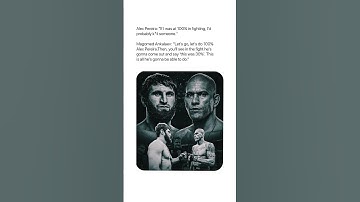 Pereira vs Ankalaev Trash Talk Heats Up. #ufc320