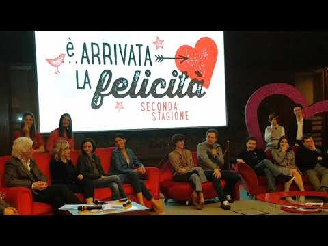 Claudio Santamaria presenta È arrivata la felicità