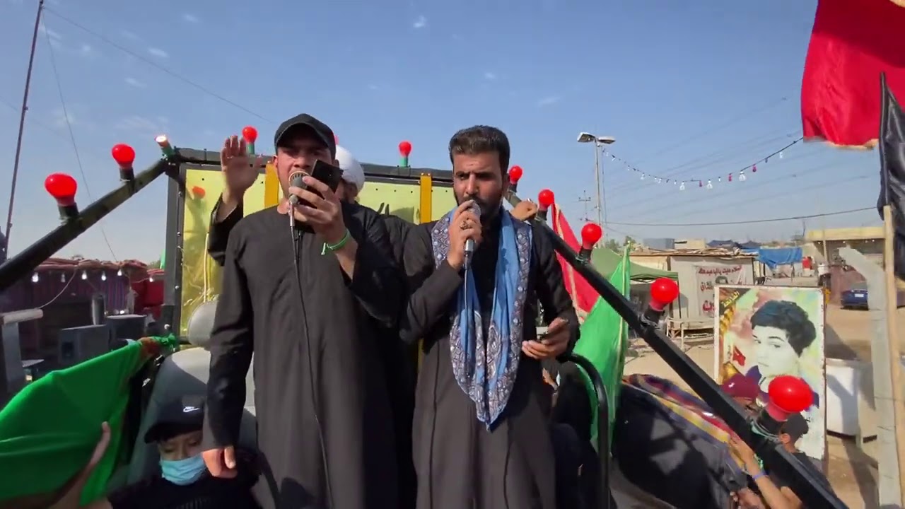 زينب ردت من الشام  طريق المشايه علي المسلم و حيدر البطاط اجمل قصيده موكب شباب علي السجاد المعامل