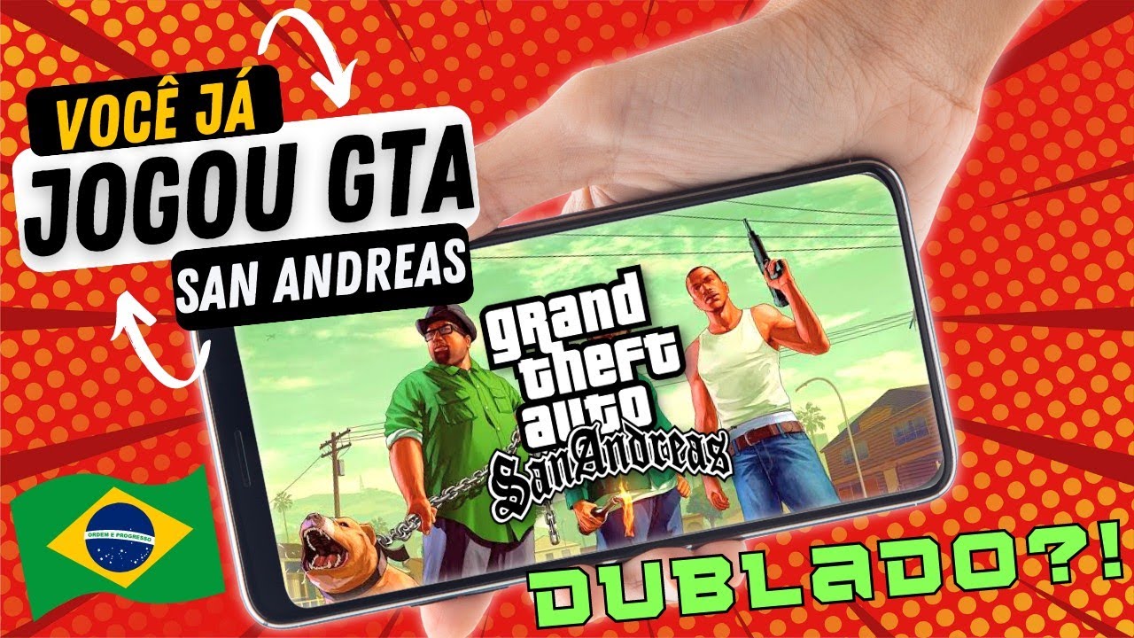 Grand Theft Auto San Andreas PS2 Dublado
