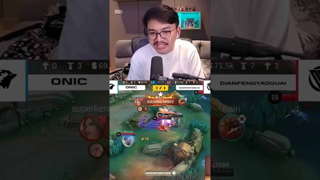 Highlight ONIC vs DFYG - GAME 2 | KAIRI STEAL THE LORD EPIC SUPER EPIC COMEBACK!! GOFT 2025!!