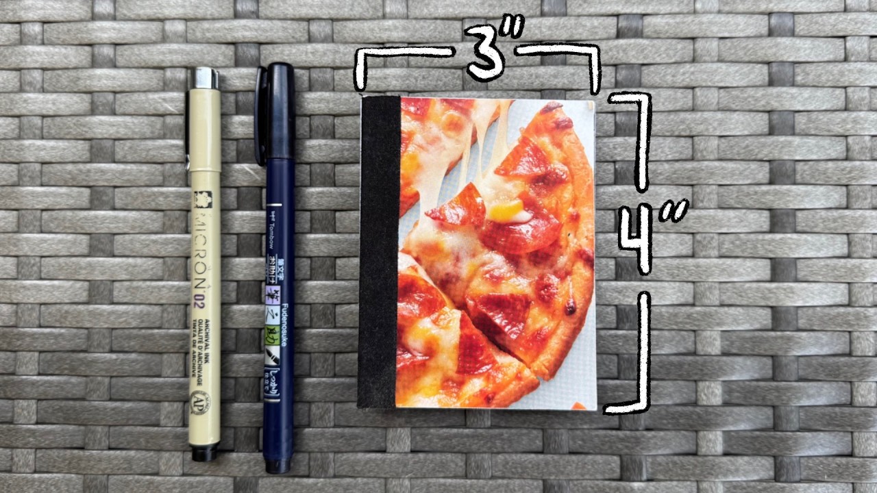 the perfect custom pocket notebook for me - YouTube
