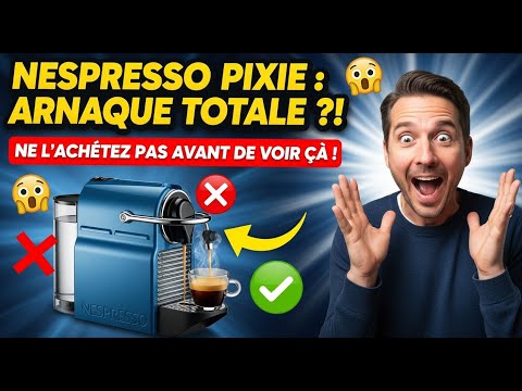 Test Nespresso Pixie EN127.BL | Machine à Café Capsule De'Longhi – Design Compact &amp; Avis