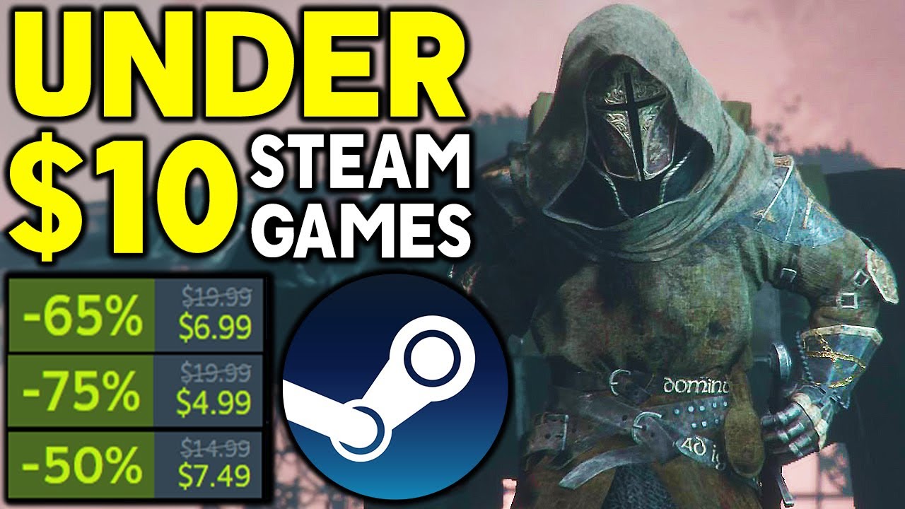 AWESOME Steam PC Game Deals UNDER $10 - GREAT CHEAP GAMES! - YouTube