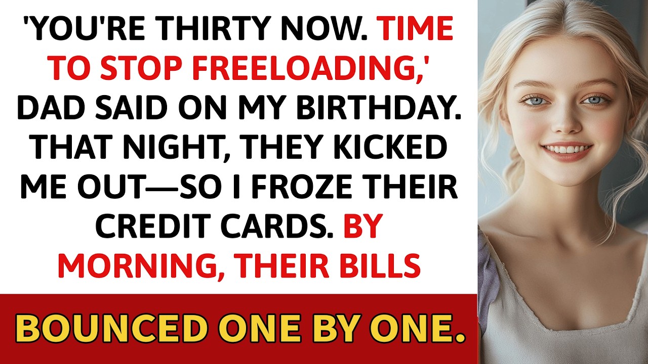 Parents Kicked Me Out On My Birthday. I Told No One A Word—Just Let The Bank Statements Talk Instead
