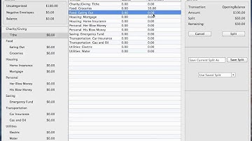 Ez Budget for Mac - How to add a bank account