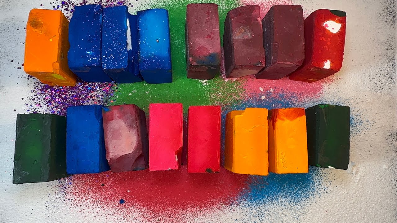 Dyed soft Chalk with some Damp texture 🤭😅