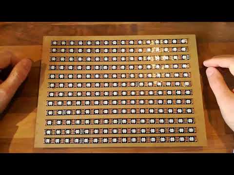 Video: Jak Vyrobit Dekorativní Podsvícený Panel Na Arduinu