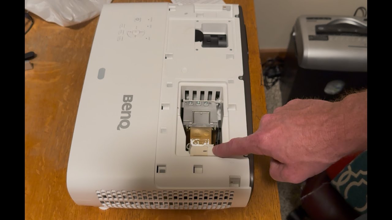 BenQ HT3550 Lamp Replacement | Home Theater Tour | Lake City