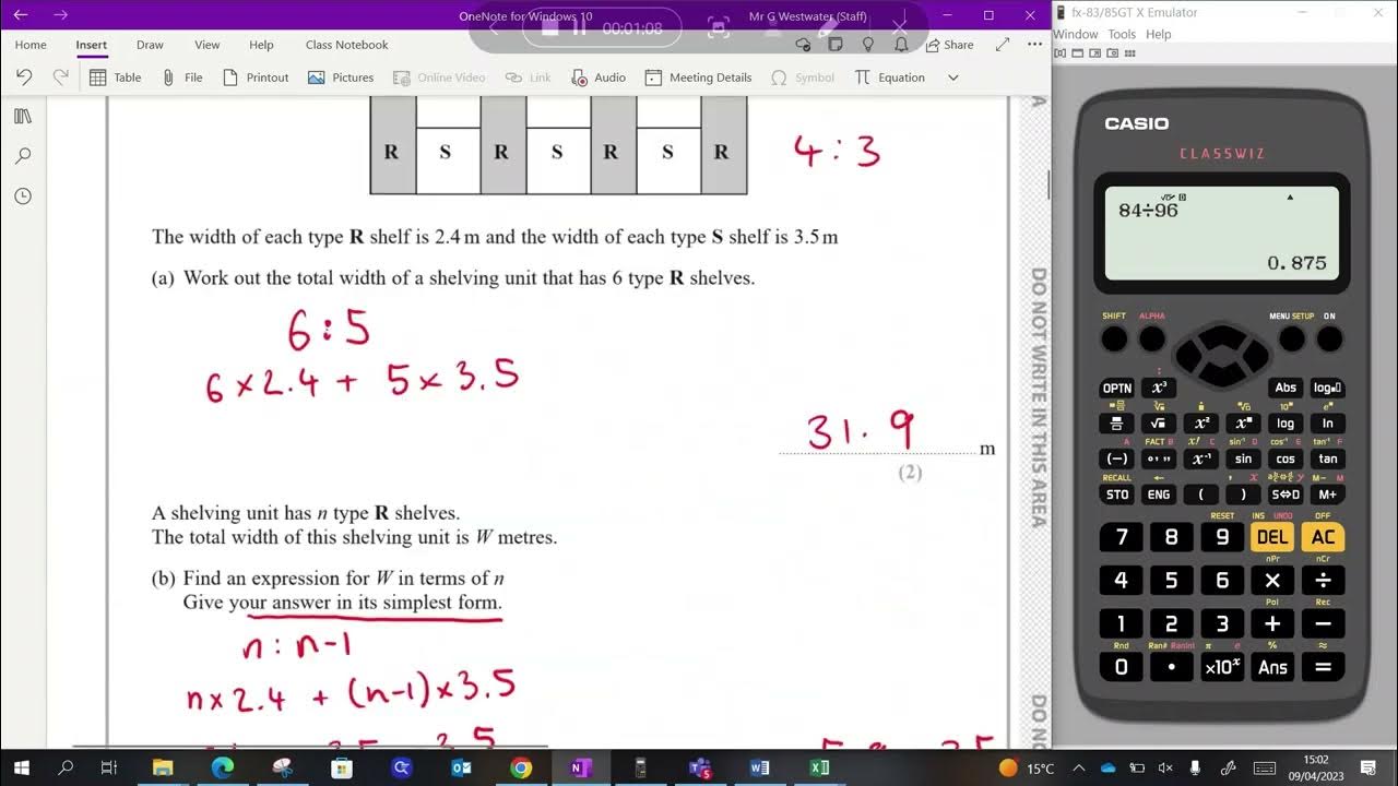 Igcse maths summer 2022 1hr walkthrough youtube