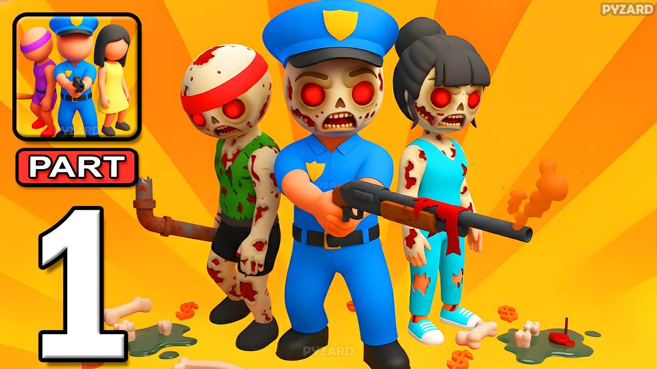 Infector Sniper 3D - Gameplay Walkthrough Part 1 - Zombie Sniper Virus (Android, iOS)