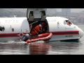Экипаж самолёта Бе-200 ЧС и спасатели отработали действия по спасению на акватории