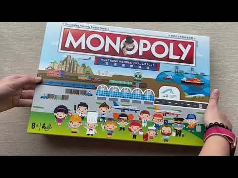 【Unboxing】Monopoly Board Game - Hong Kong International Airport Edition