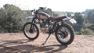 proyecto yamaha sr250 scrambler