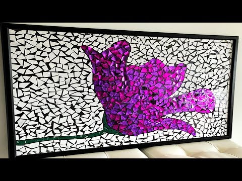 diy-paper-mosaic-wall-art---home-decor-ideas