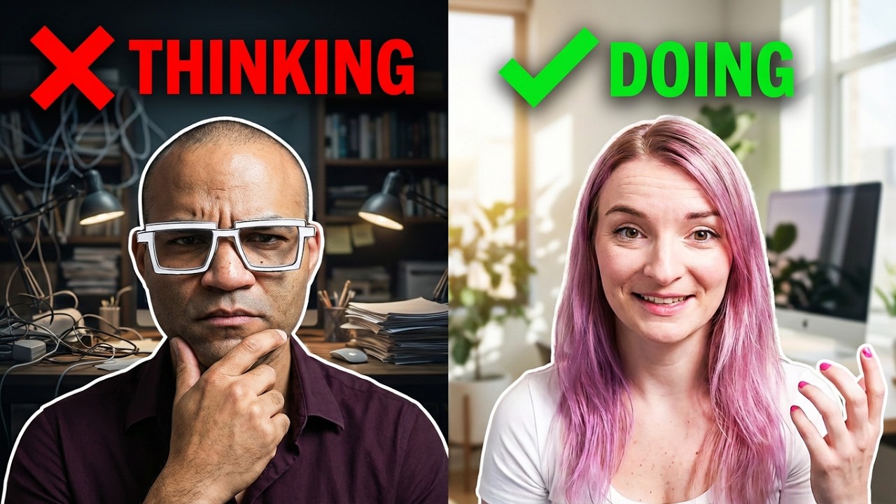 How to Stop Overthinking and Start Doing - YouTube