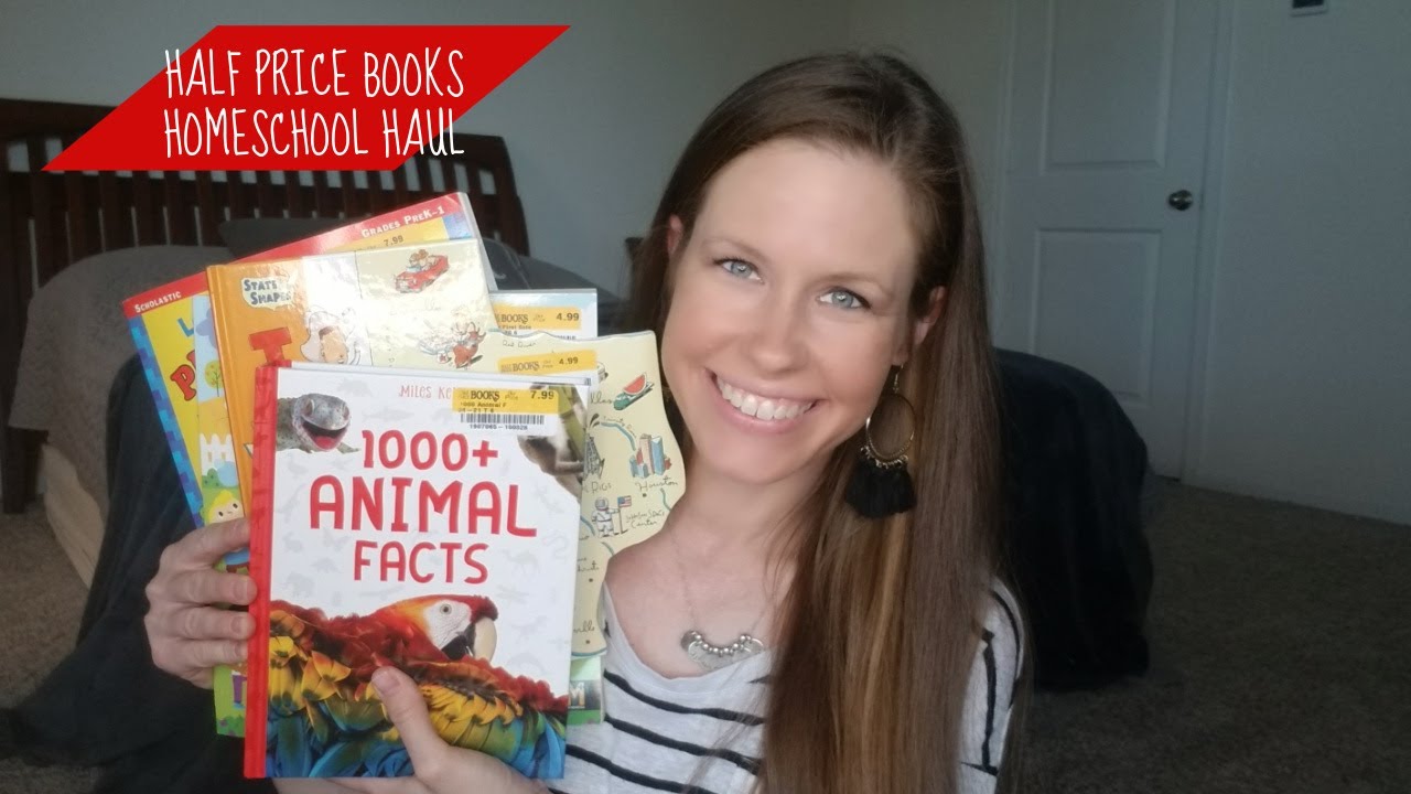 HALF PRICE BOOKS HOMESCHOOL HAUL - YouTube