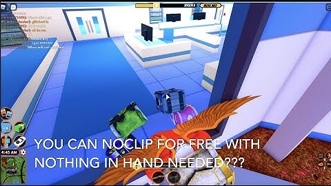 You can no clip/go through any wall in jailbreak for free?!?!