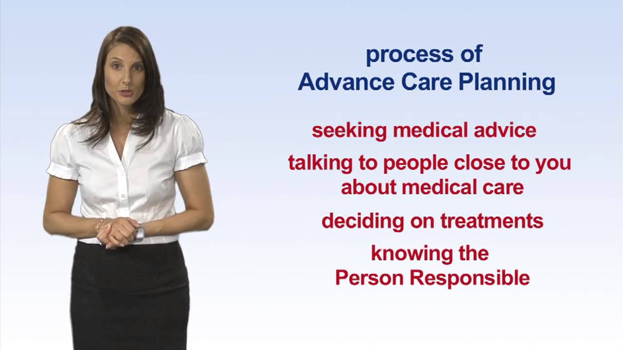Advance Care Planning | Individuals, Families and Carers - YouTube