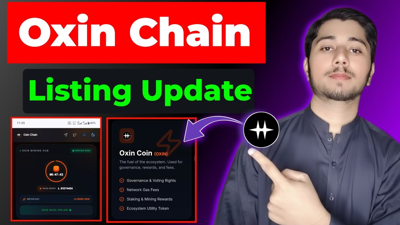 Oxin Rp Oxin chain Listing Update | Oxin chain new update today | oxin mining ...
