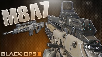 "M8A7 BEST CLASS SETUP" CALL OF DUTY:BLACK OPS 3 - BEST M8A7 OBJECTIVE & STEALTH CLASS