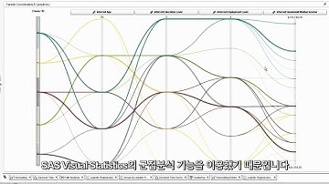 SAS Visual Analytics Statistic Clusters