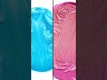 CRAZY DOUBLE FLOOR TRANSFORMATION! 😱 Cyan Flower vs Pink Rose Epoxy Luxury ✨ #Shorts #Epoxy