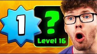 😱🤯FIRST LEVEL 16 MAP in the LEVEL 1 PROJECT... | Clash Royale German