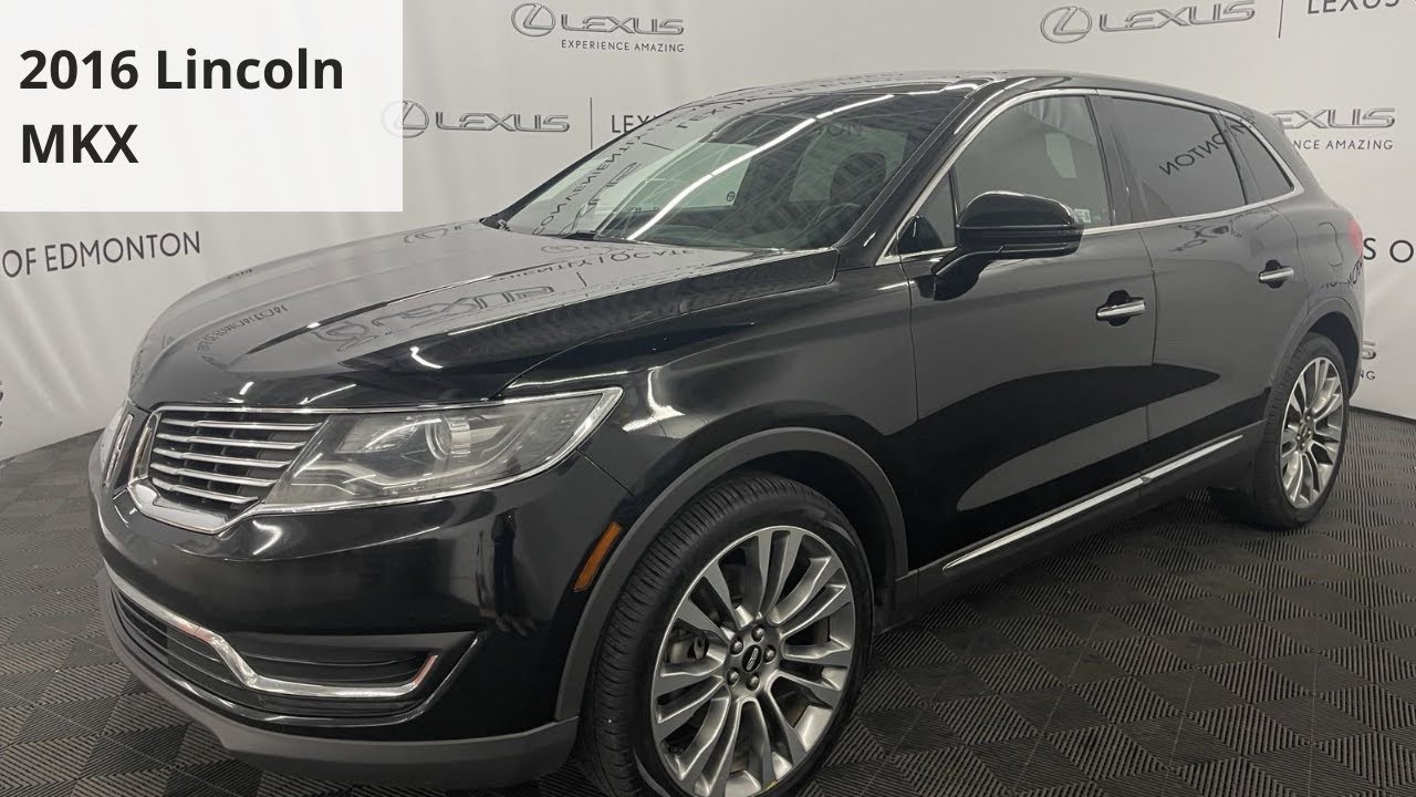 Image showcasing 2016 Lincoln MKX | AWD | Reserve - YouTube