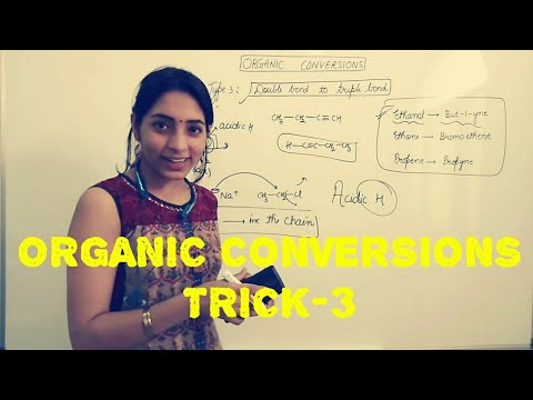 Organic chemistry conversions: trick 3