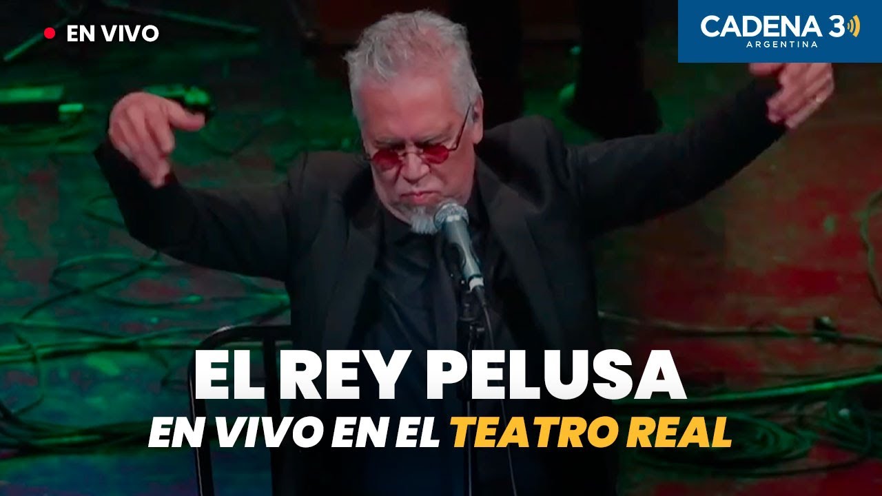 EL REY PELUSA EN VIVO | Gala de San Jerónimo en el Teatro Real (2023) | Cadena 3 Argentina