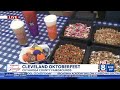 Kenny checks out some Cleveland Oktoberfest foods