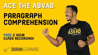 How to PASS the ASVAB Paragraph Comprehension Section (Free 2 Hour Class) screenshot 5