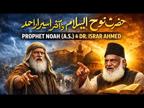 The Story of Prophet Nuh (AS) | Powerful Bayan by Dr. Israr Ahmed | The Great Flood....