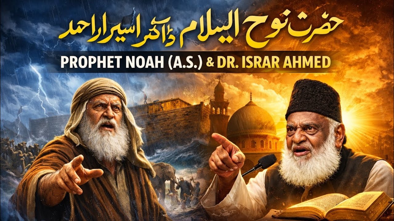 The Story of Prophet Nuh (AS) | Powerful Bayan by Dr. Israr Ahmed | The Great Flood....