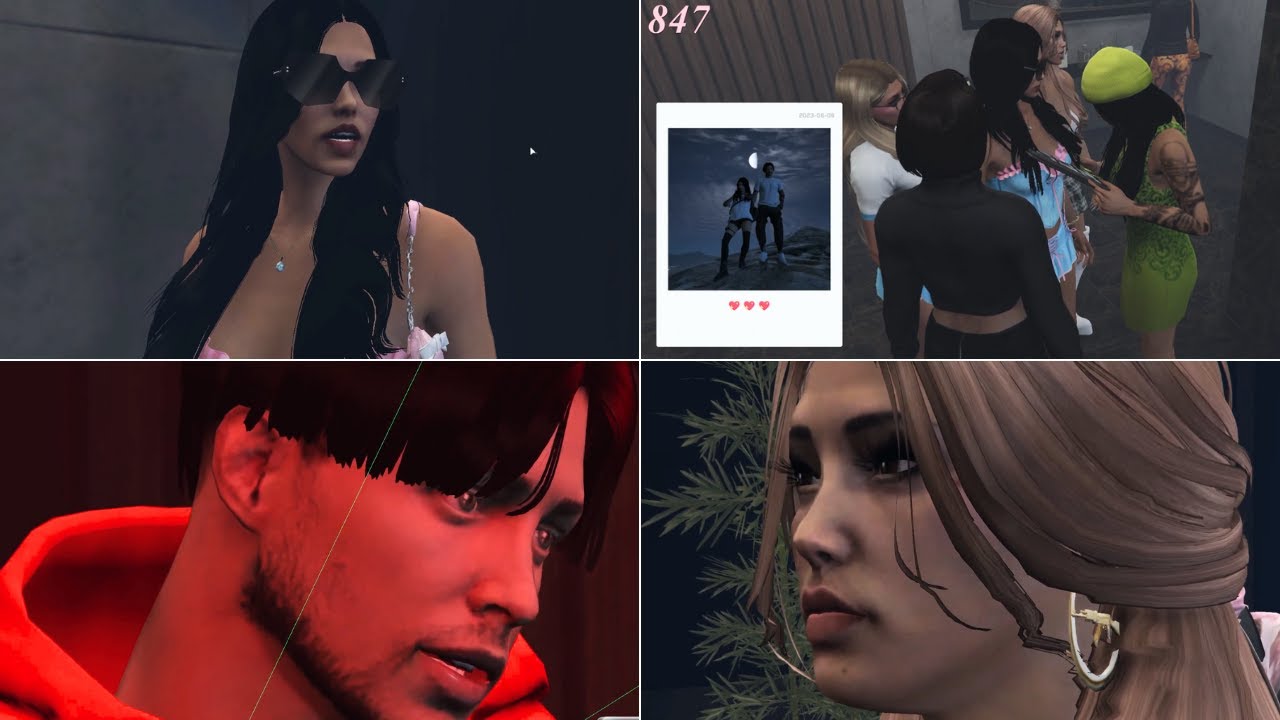 Naomi exposes Lil Cee$ / VFT embarrasses Valentine as Lucifer sings song about missing her | NoPixel