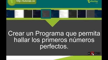 ciclo for -- visualStudio c# (números perfectos)