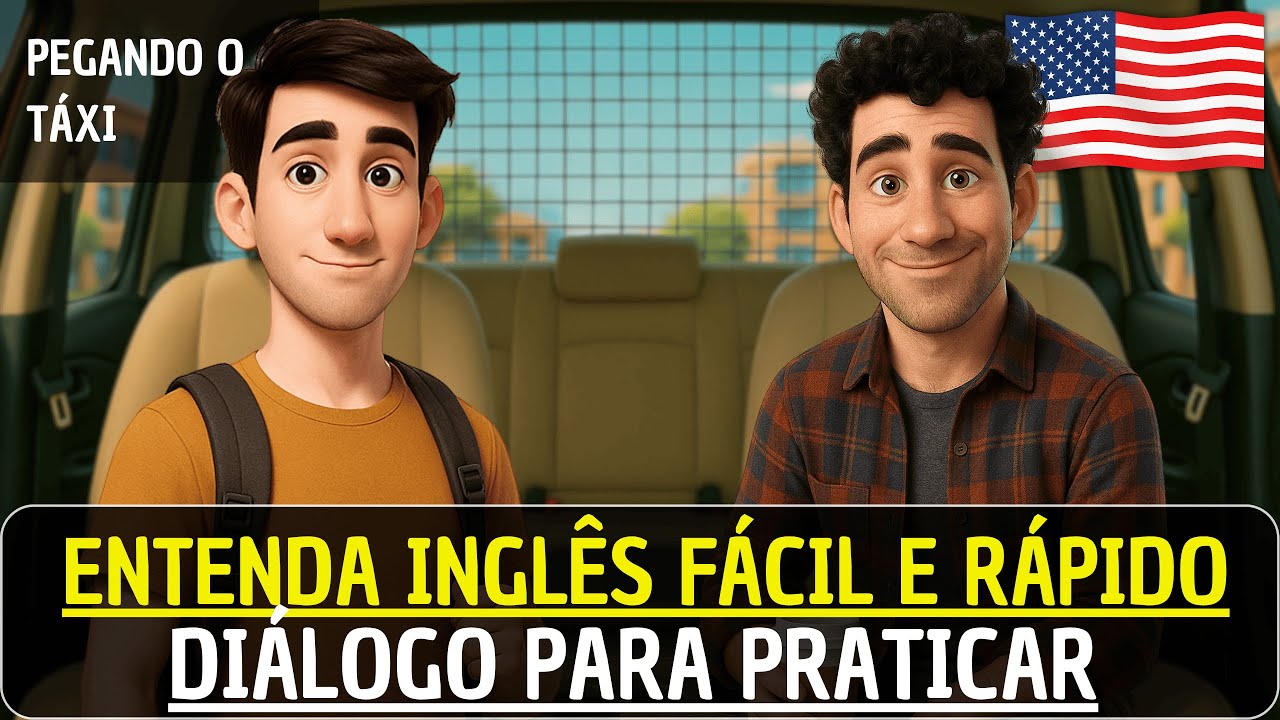 🇺🇸 Aprenda Inglês com um Passageiro Indo ao Aeroporto de Táxi!🚕 - YouTube