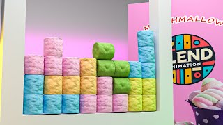Soft & Sweet | Marshmallow Tetris in Action! screenshot 4