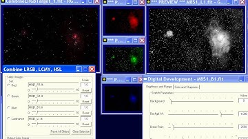 ImagesPlus 5 Tutorial - ColorMasks  -LRGB Split and Combine