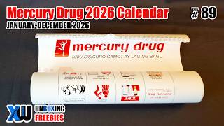 2026 Calendar | Mercury Drug | Unboxing
