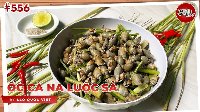 Những lưu ý khi làm món ốc cà na luộc
